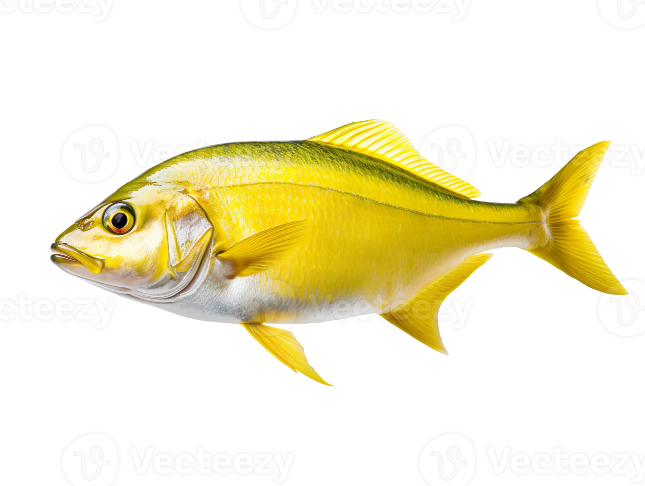 fresh dorado fish isolated on transparent background png