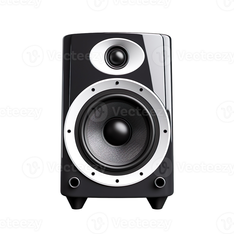 music speaker isolated on transparent background png