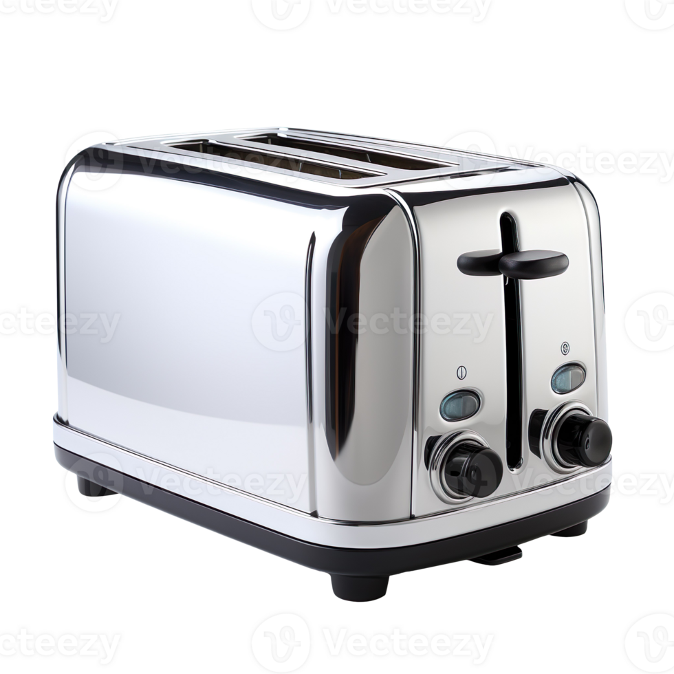 Modern toaster isolated on transparent background png