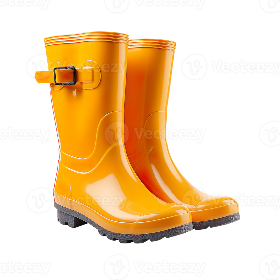 Rain Boot isolated on transparent background png