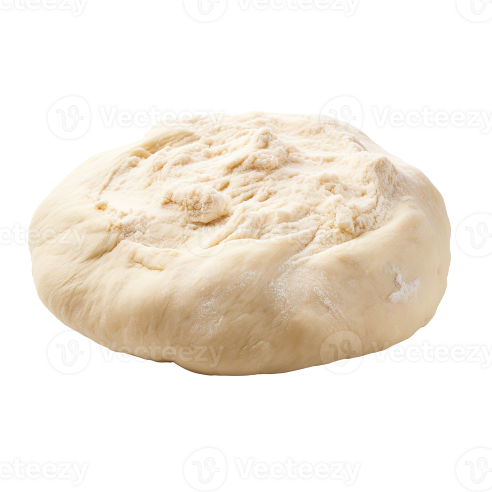 Raw dough isolated on transparent background png