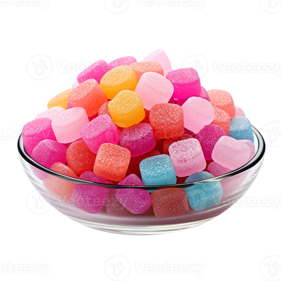 sugar candy isolated on transparent background png