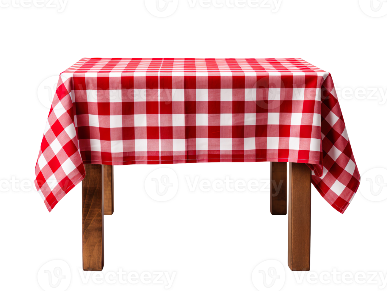 Table cloth isolated on transparent background png