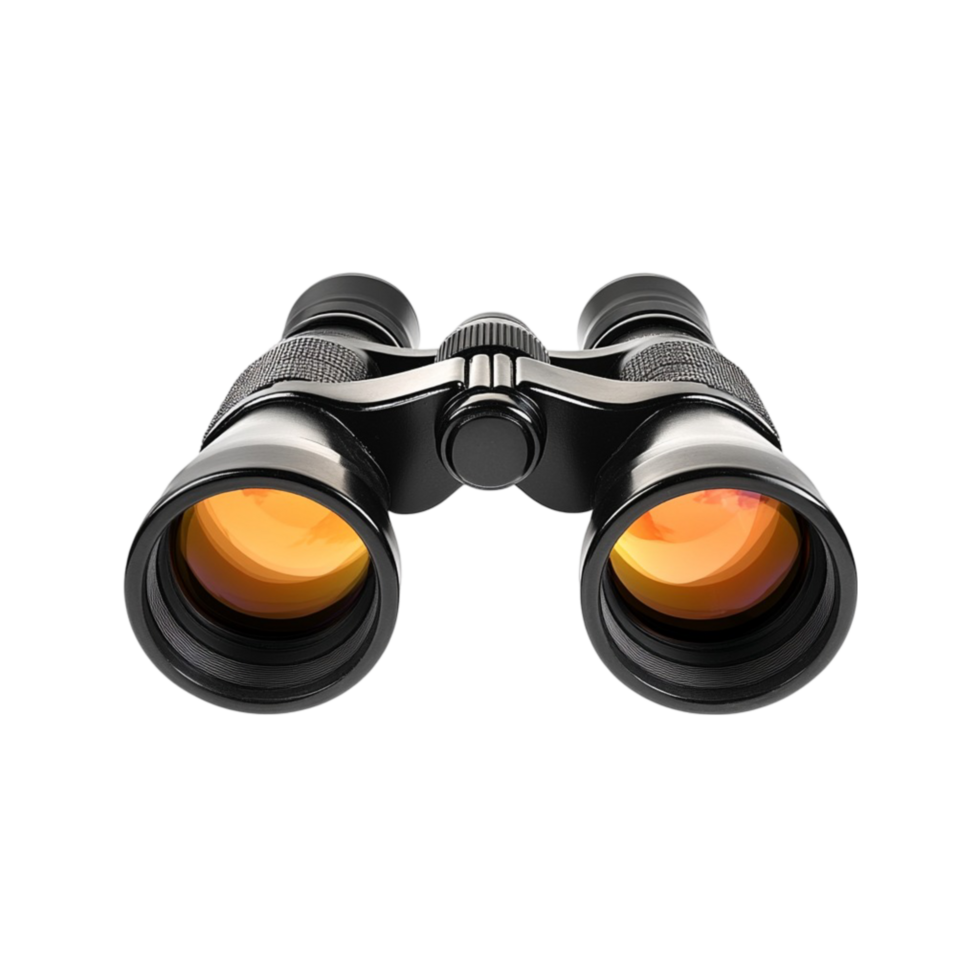 Premium Zoom Binoculars on Transparent Background png