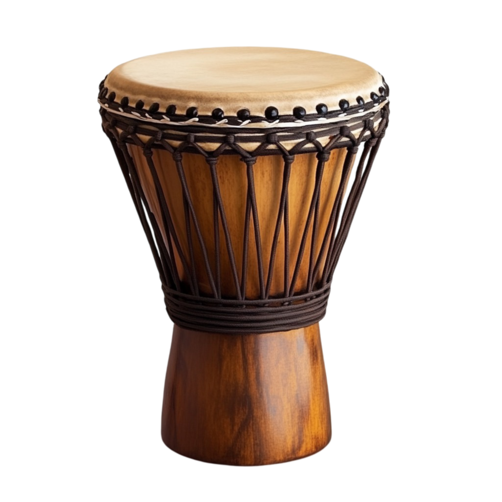 african drum on transparent background png