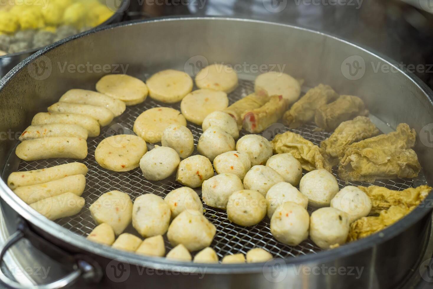Grilled food in Jalan Alor street food in Kuala Lumpur photo