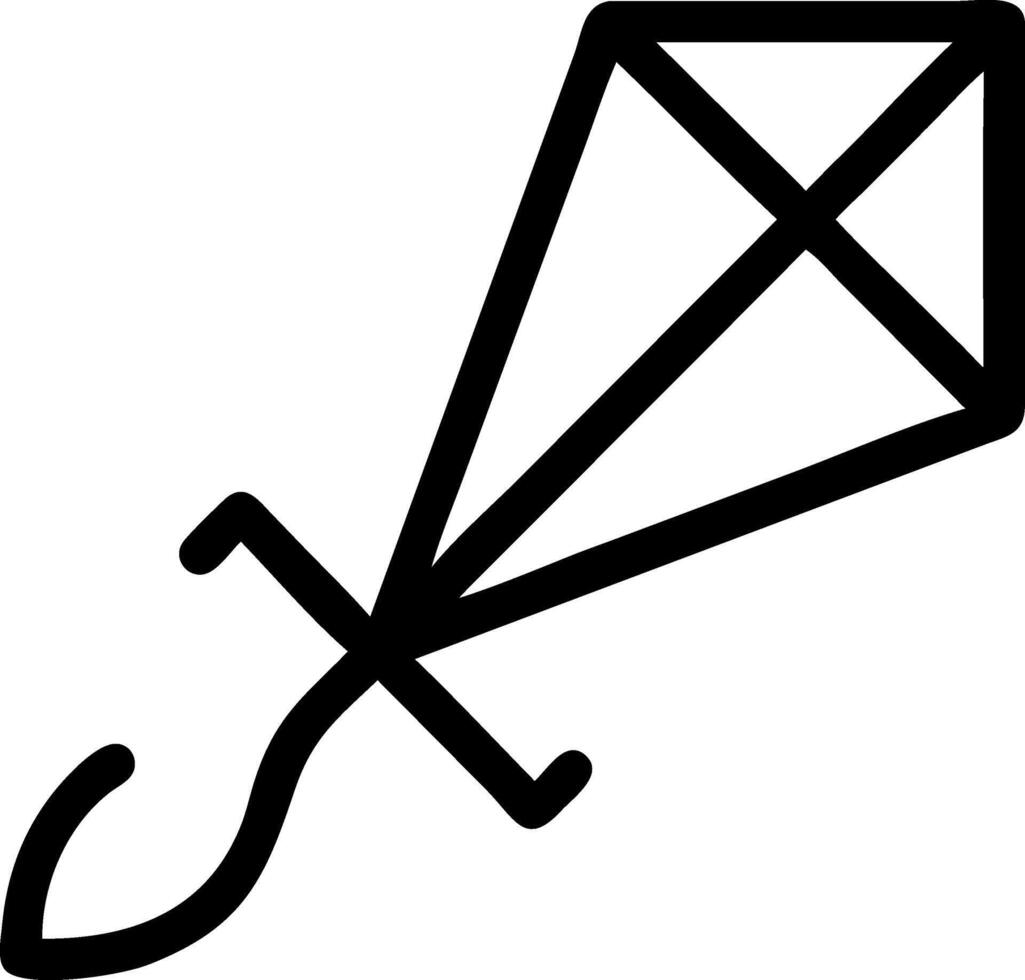Festival Kite Icon Design vector