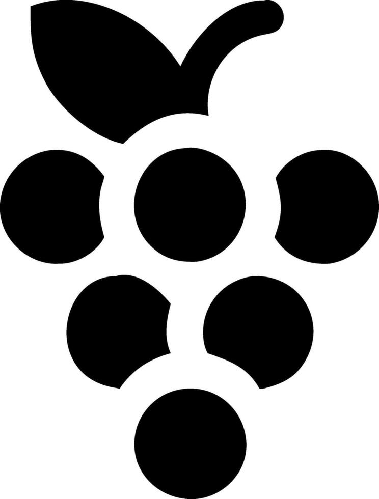 Harvest Grapes Icon Collection vector