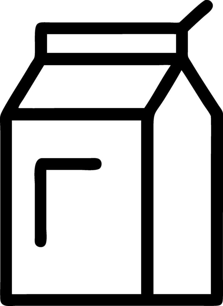 Tasty Beverage Juice Box Icons vector