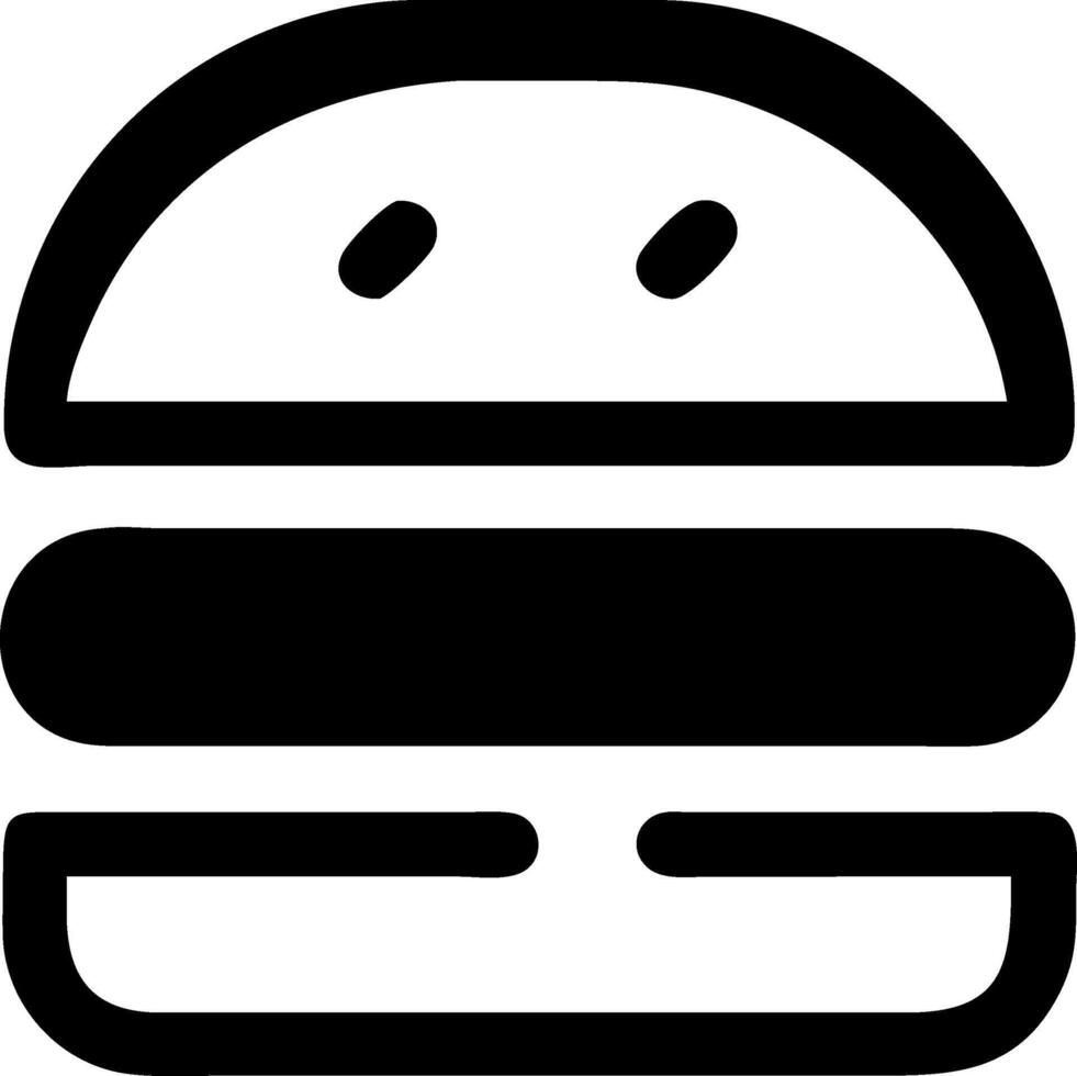 Icon of a Burger vector