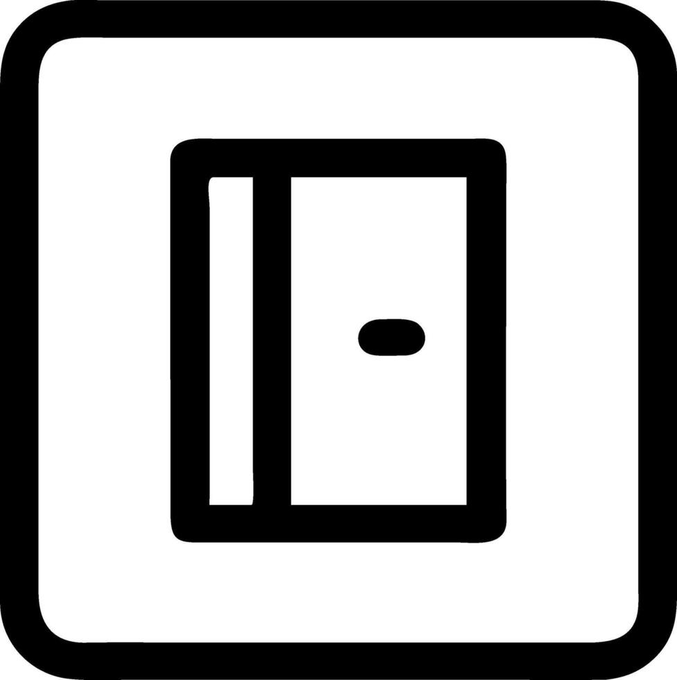 Smart Home Light Switch Icon Collection vector