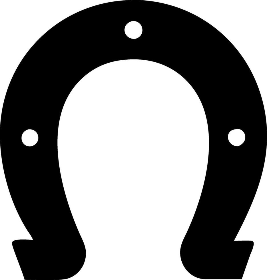 Vintage Horseshoe Icon Collection vector