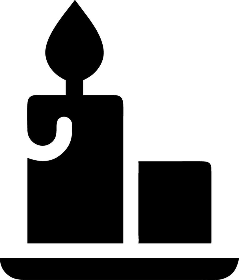 Icon of a Candle vector