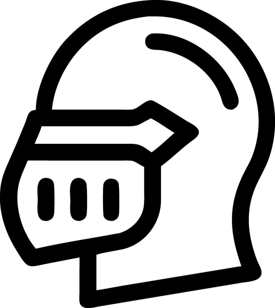 Royal Knight Helmet Symbol Pack vector