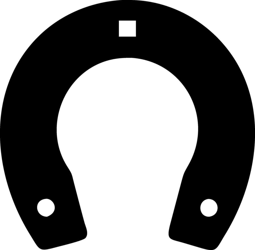 Lucky Horseshoe Symbol Collection vector
