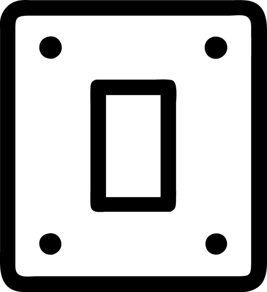 Energy Control Light Switch Icons vector