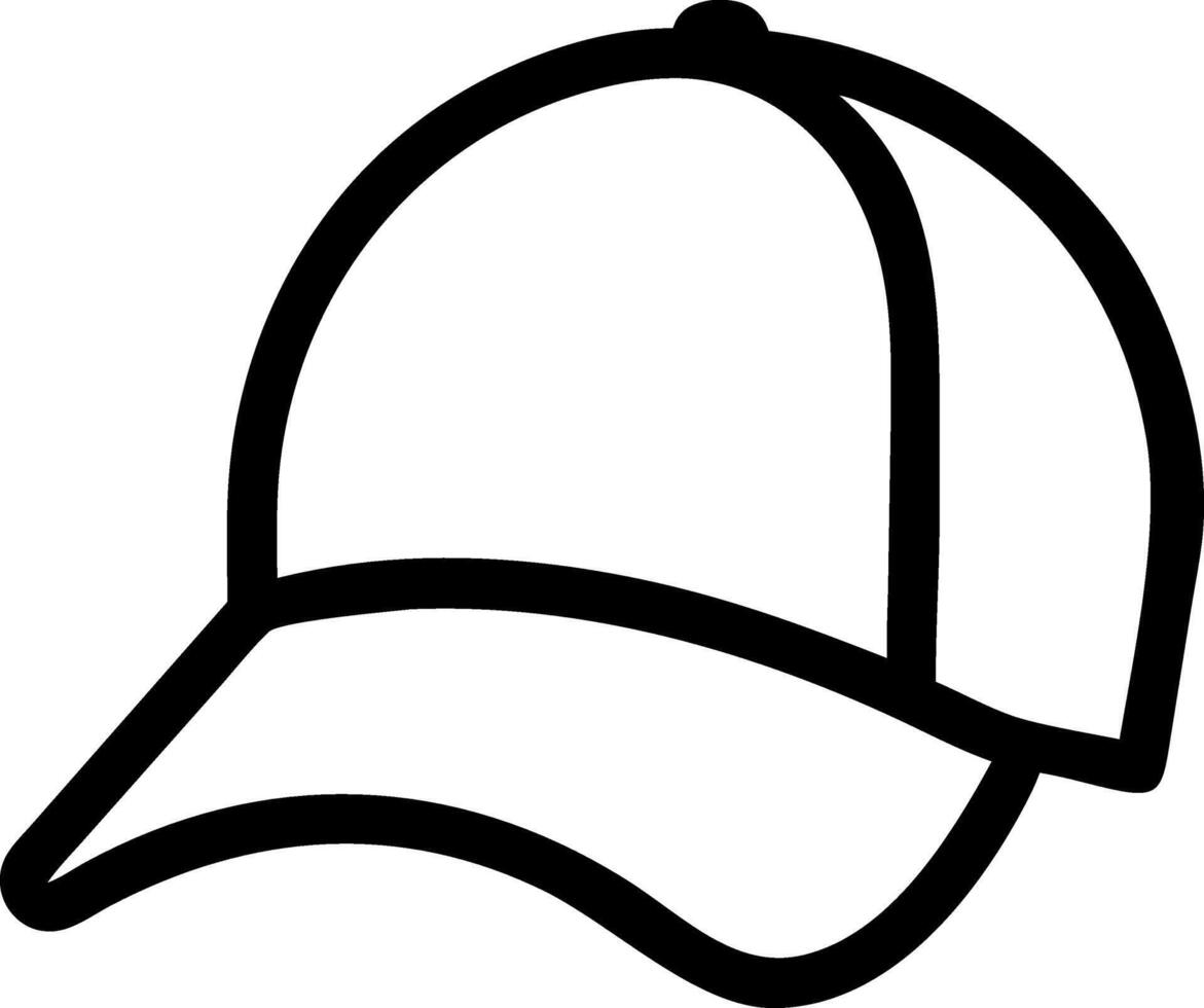 Icon of a Baseball Cap vector