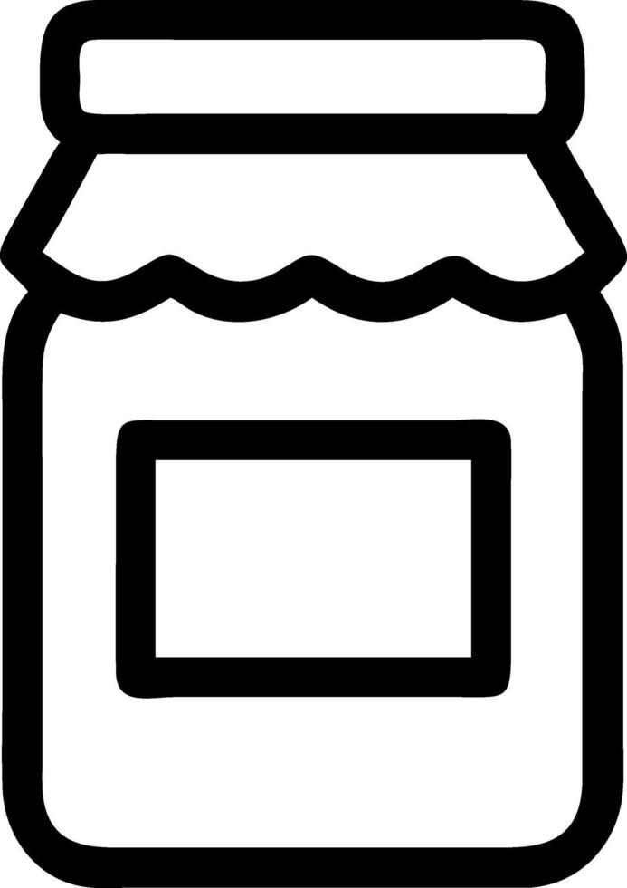 Homemade Fruit Spread Icon Design vector