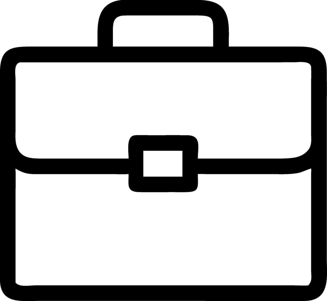 Sleek Briefcase Icon Design vector