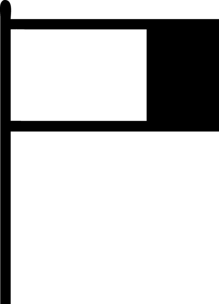 Elegant Flag Design Icon vector