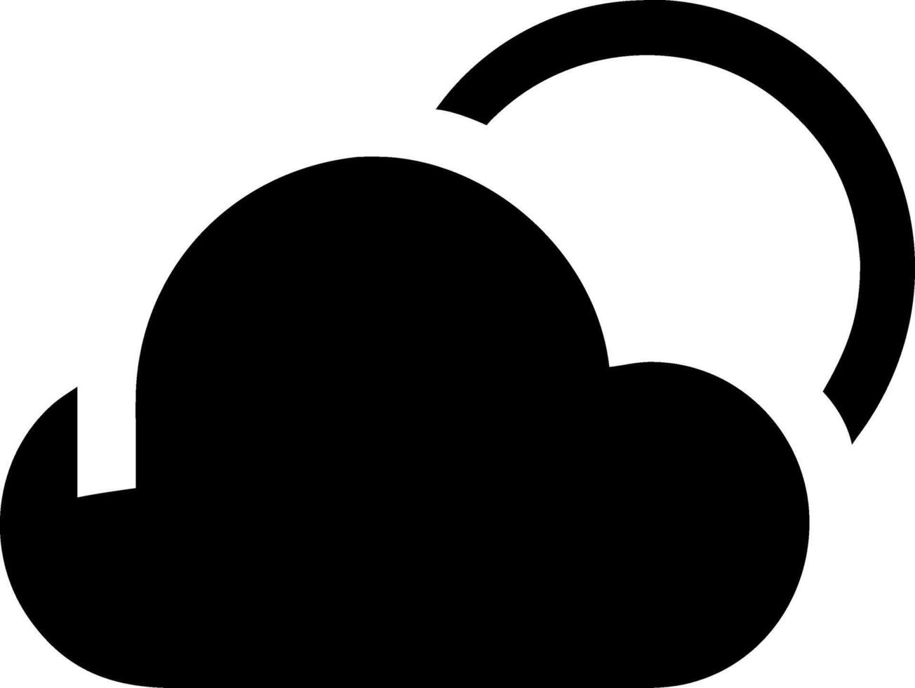 Iconic Cloud Design vector