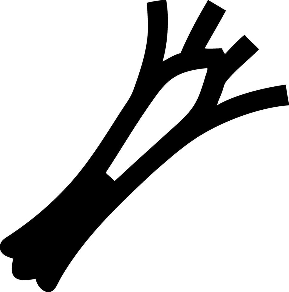 Healthy Leek Symbol vector