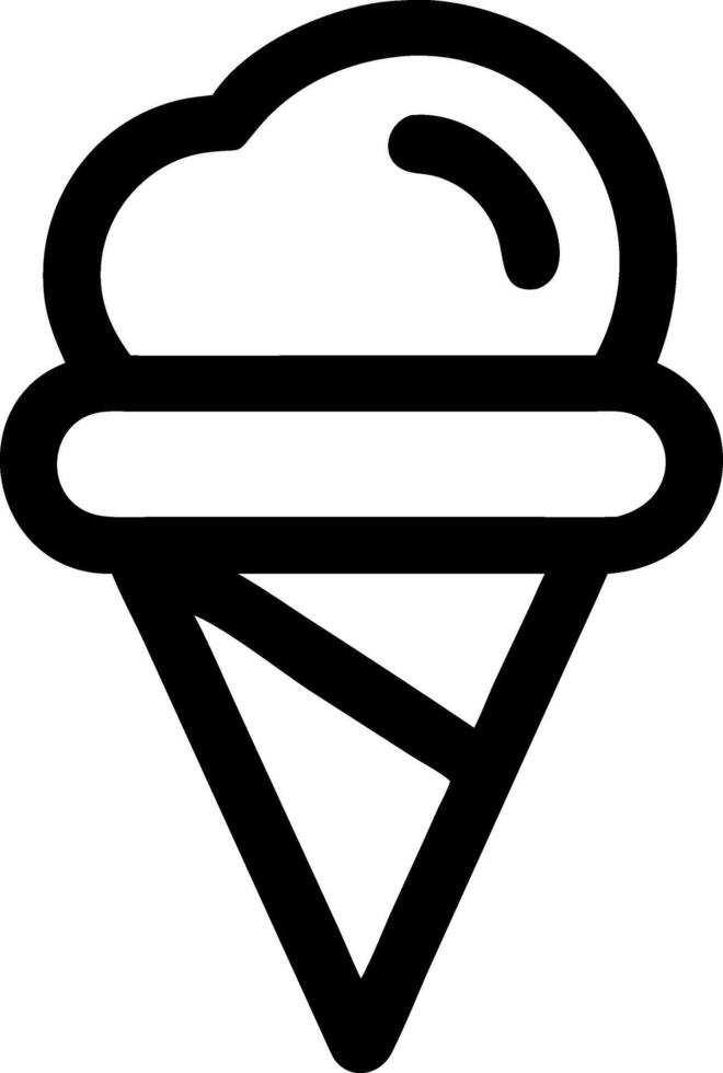 Dessert Lovers Ice Cream Icon Collection vector