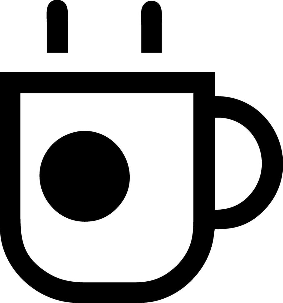 Iconic Coffee Mug Design vector