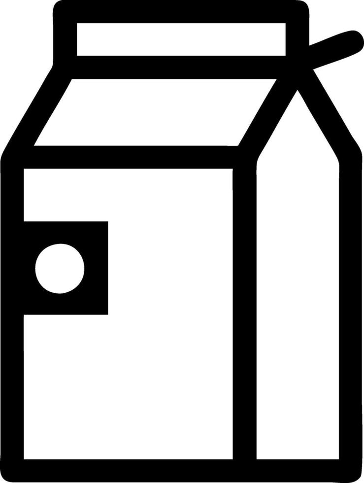 Refreshing Juice Box Symbol Collection vector