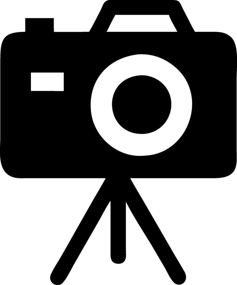 Camera Setup Icon Design vector