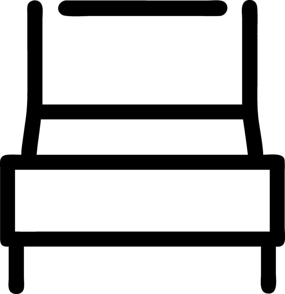 Sleep Bed Icon vector