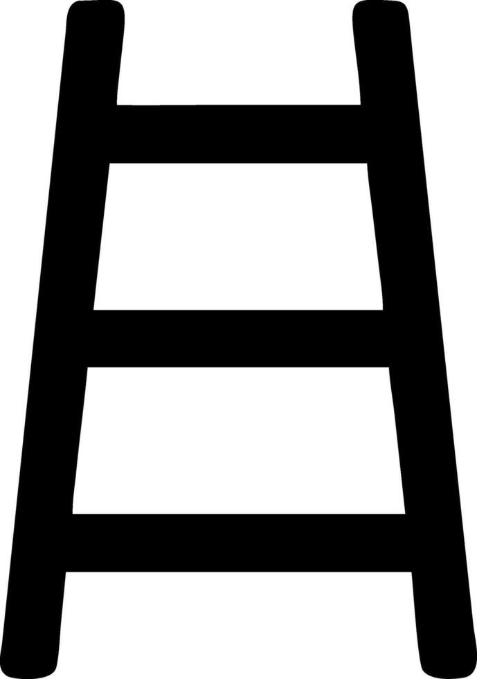Step Ladder Symbol vector