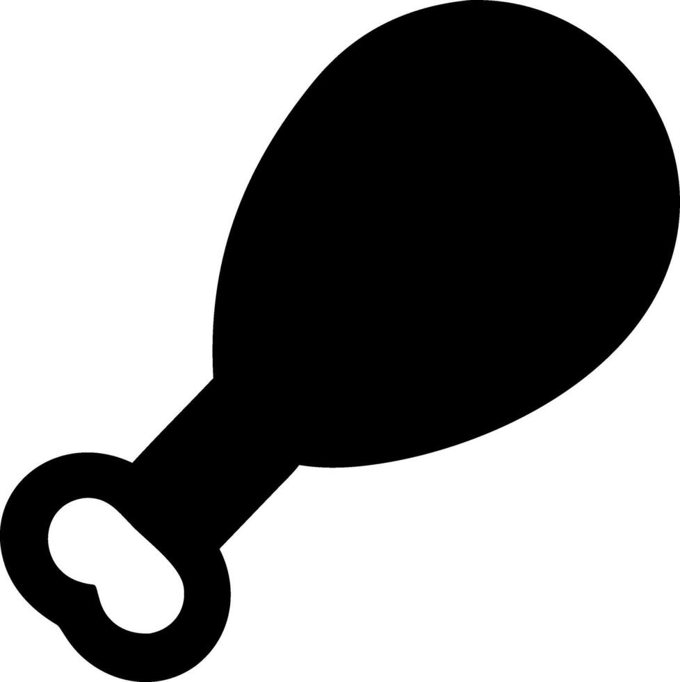 Savory Chicken Leg Icon vector