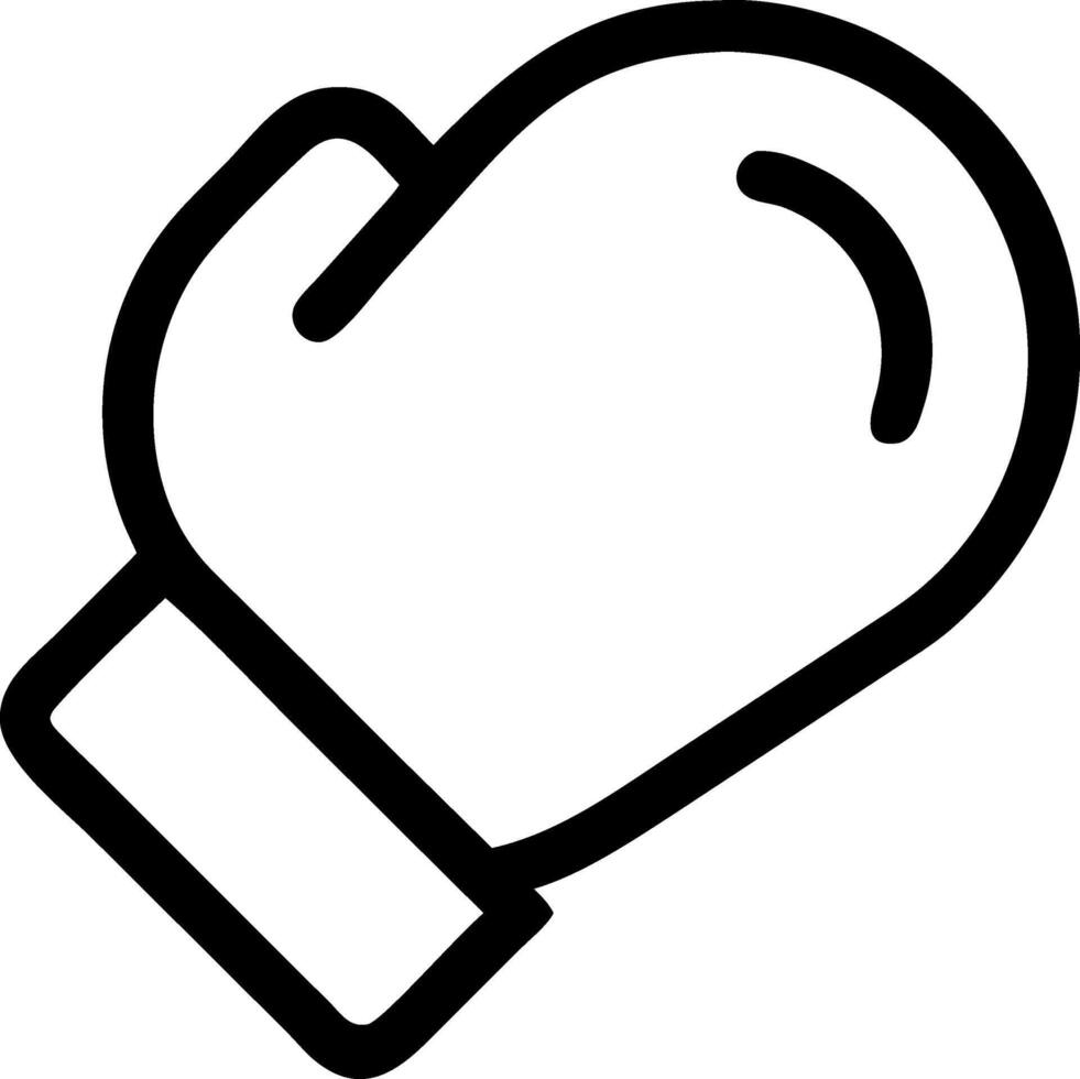 Icon of a Boxing Glove vector