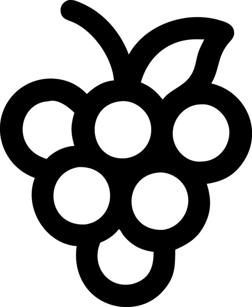 Vineyard Grapes Symbol Pack vector