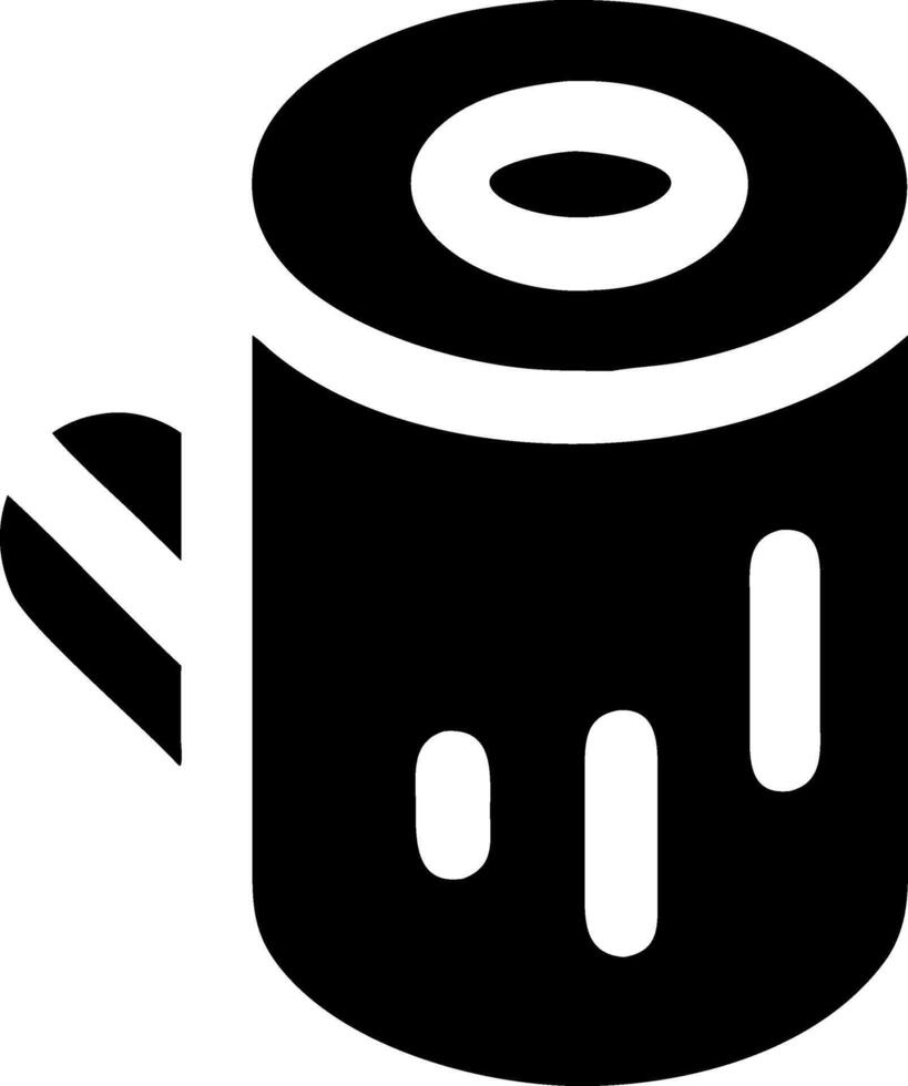 Chopped Wood Log Symbol vector
