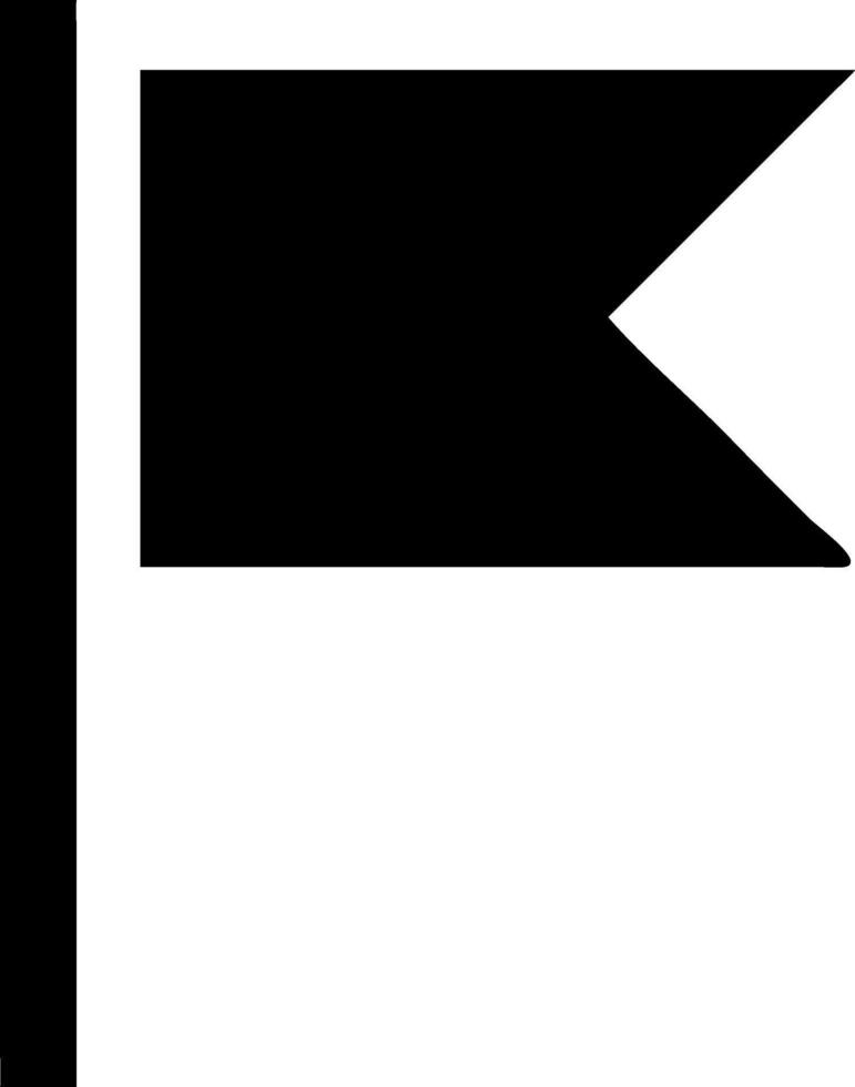 Modern Flag Design Icon vector