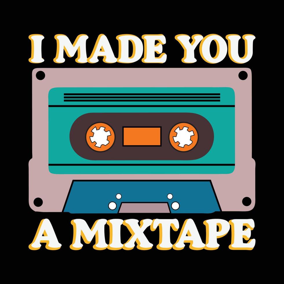 Throwback To The 80s Vintage T-shirt Design with Old Things Quote vector