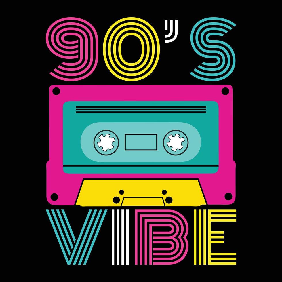 80s Inspired T-shirt Design with Old Things Quote for Retro Vibe vector