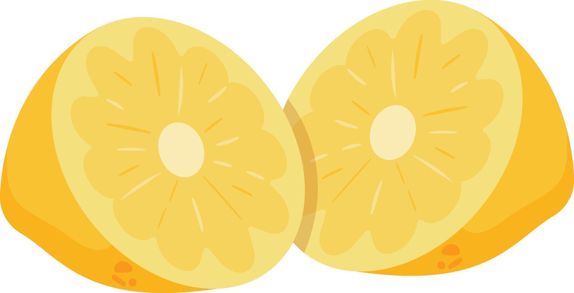Fruit Jam Graphic Illustration Lemon vector