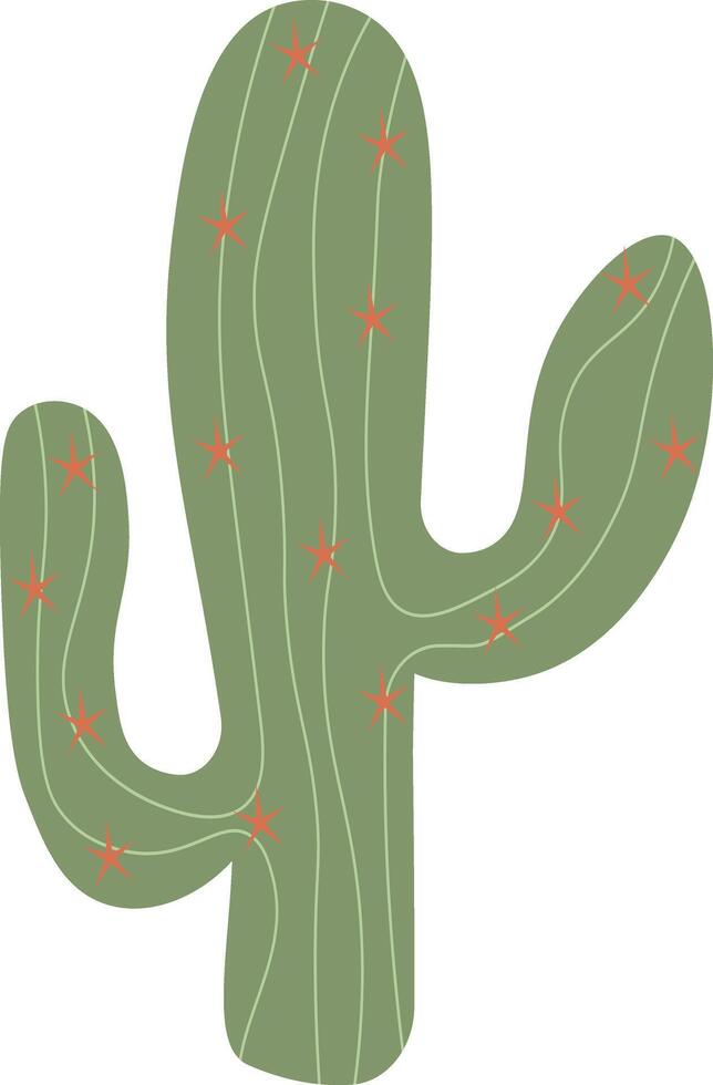 Desert Cactus Illustration vector