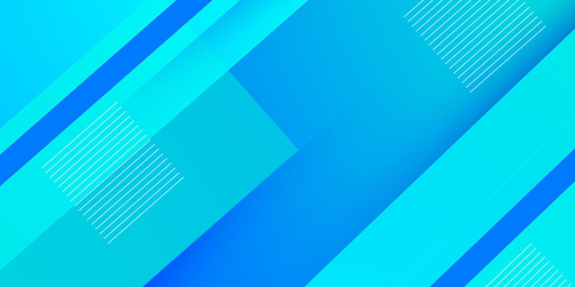 Abstract overlap blue colorful 3D background. Simple line and shapes pattern. Cool frame modern design. vector