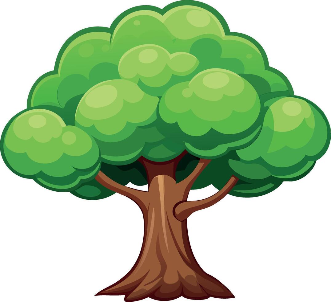 Beautiful Green Tree vector