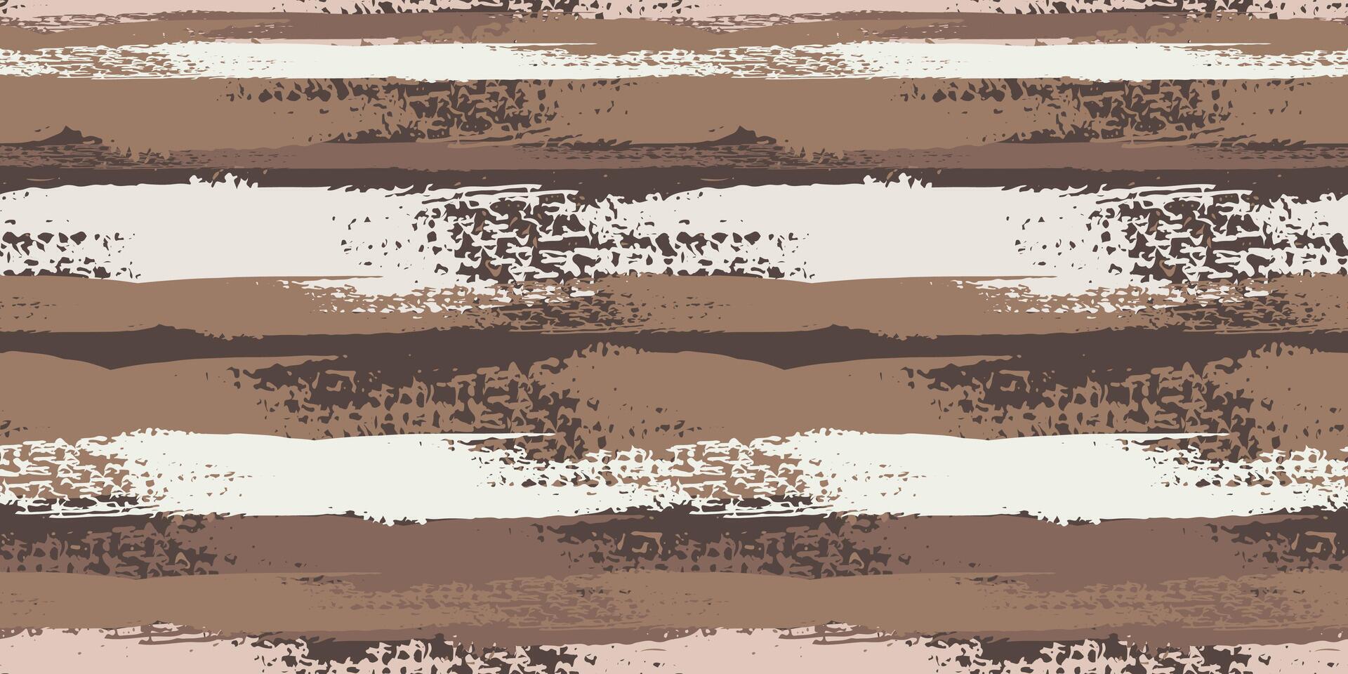 Abstract grunge seamless pattern with brushstrokes horizontal in trendy colors. Modern print for fabric, textiles, wrapping paper. vector
