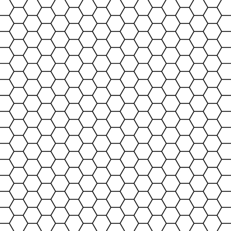 Honeycomb Geometric Pattern Silhouette, Seamless Beecomb Pattern, Geometric Hexagon Pattern Illustration vector