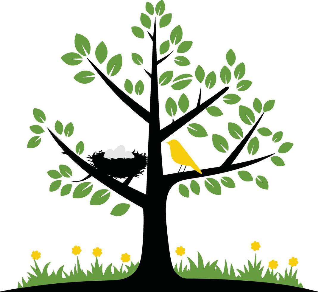 Bird's Nest in a Tree, Tree Vectors