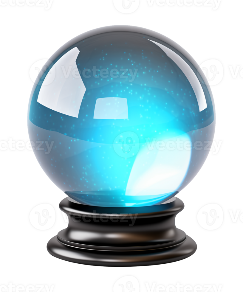 Crystal Ball Isolated on Transparent Background png