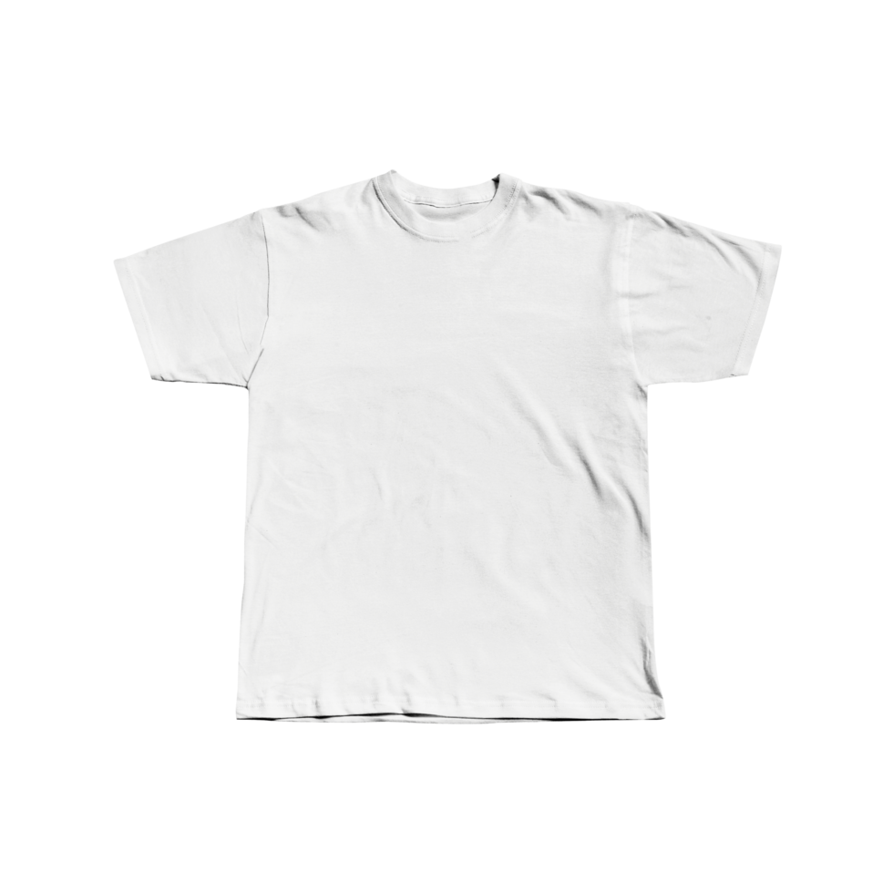 T shirt white color oversize png