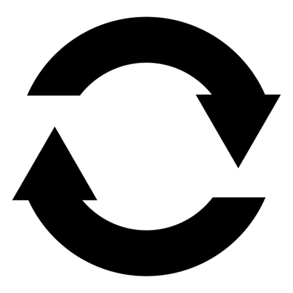 A circular symbol with arrows pointing in different directions png