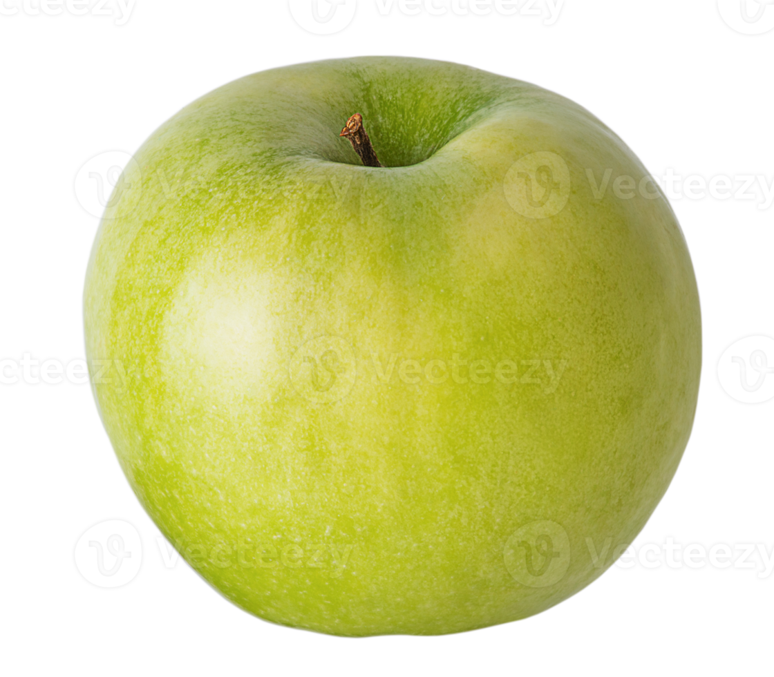 Green apple isolated png